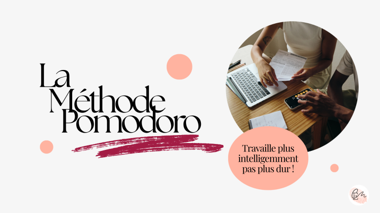 Méthode Pomodoro Méthode CEM Article Blog formation organisation productivité