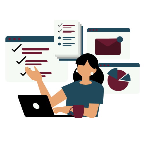 Productivité douce, organisation, femme, freelance, maman, débordée