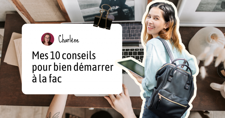 10 conseils pour bien démarrer à la fac université L1 licence étudiant